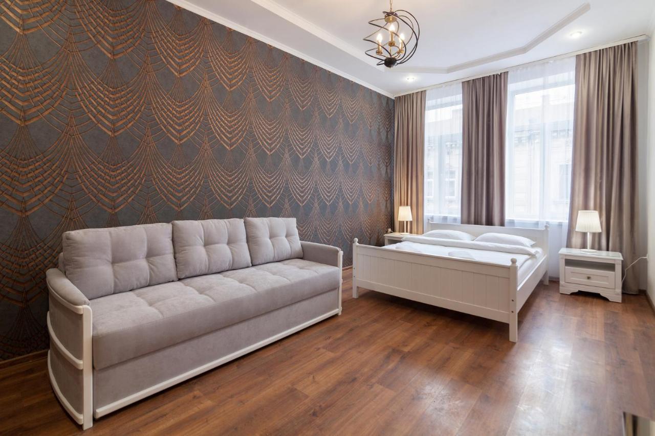 Leogrand Apartments Panteleimona Kulisha 27 リヴィウ エクステリア 写真